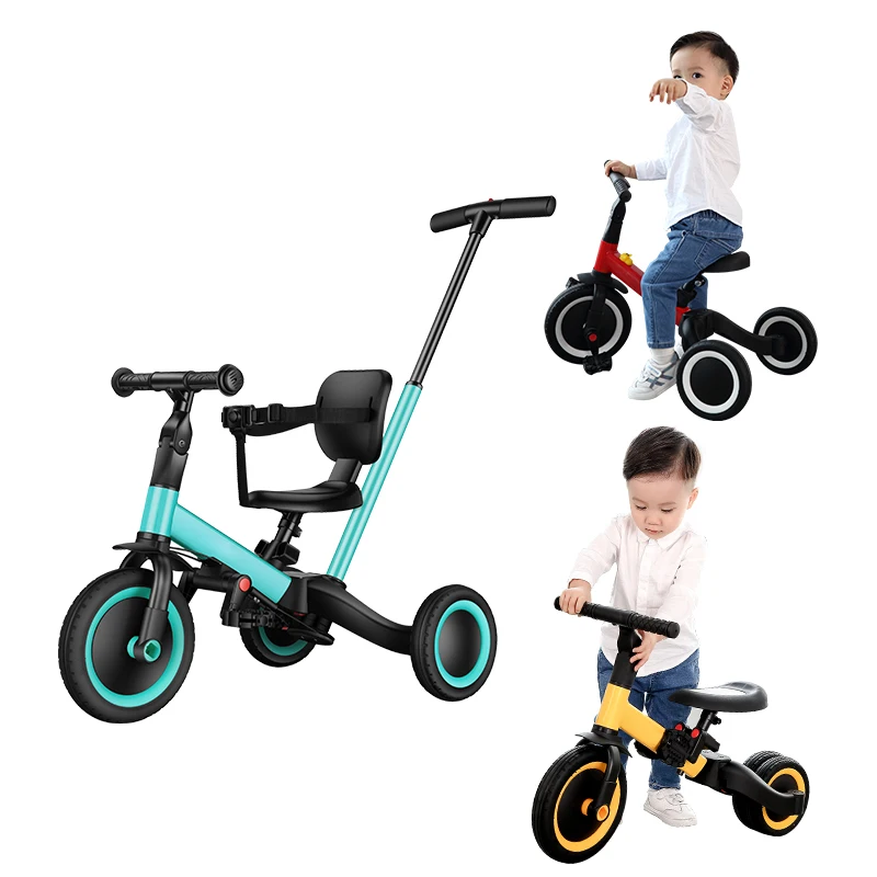 factory 3 en 1 plegable ninos bicicleta  3 to 5 years old balance bike  pedal folding  putter baby bikes kids bicycle