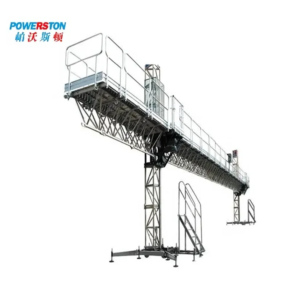 MC450/MC650 Apartment Building Electric Lifting Construction Lift Platform For Cleaning Window