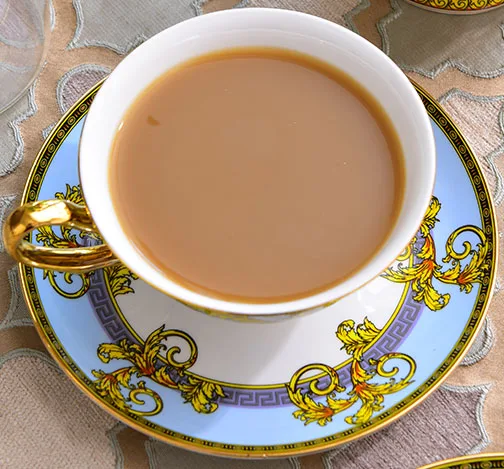 Home Luxury 58pcs Dinner Set Ceramic Flatware Custom Royal Wedding Plates Fine Bone China Tableware Set