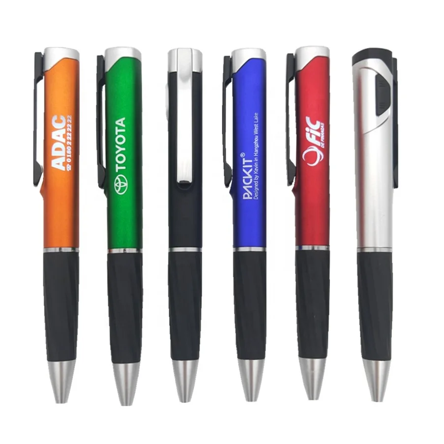 Laser Neon Flashing lights Logo promotion pens LED light bulk