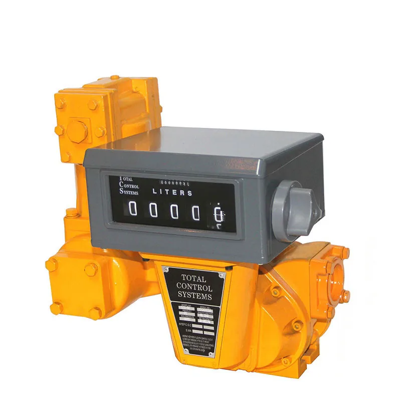 crude oil/soy bean oil/petrol/gasoline flow meter with preset meter counter