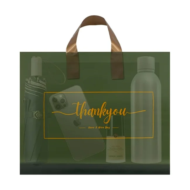 HDPE/LDPE Wholesale Cheap Price PE Packaging Plastic Bag Shopping Bag With Custom Logo