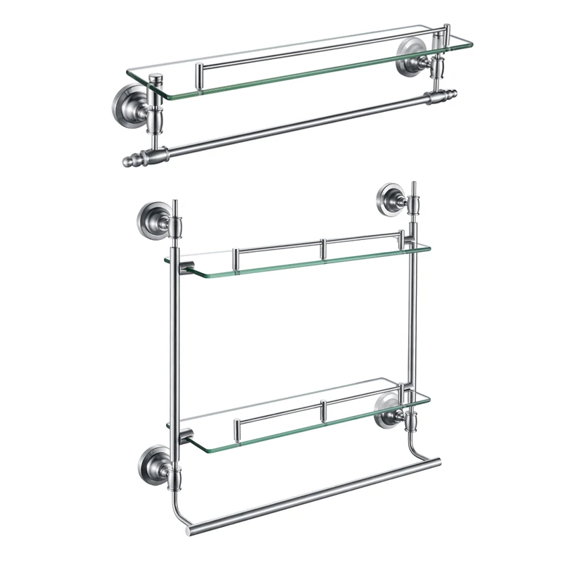 New bath stainless steel toilet hardware fitting set bathroom accessory