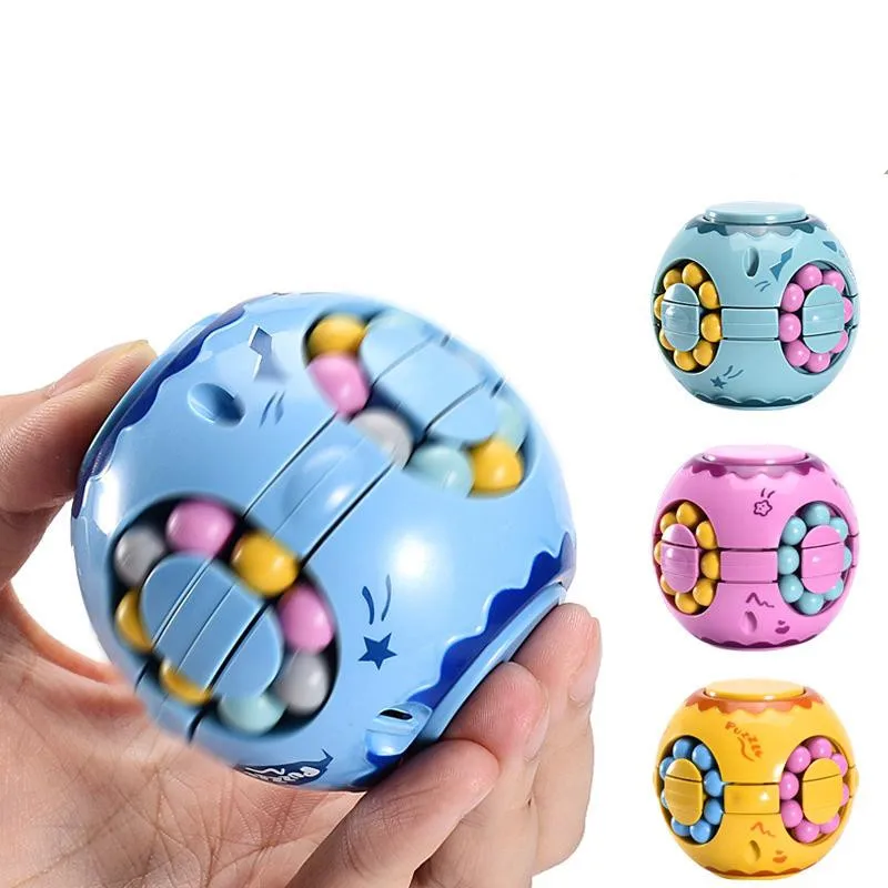Новый дизайн, маленькая игрушка в виде бургеров для пальцев, детский интеллект для детского сада, гироскоп для пальцев, спиннинг, игрушка-кубик для снятия стресса