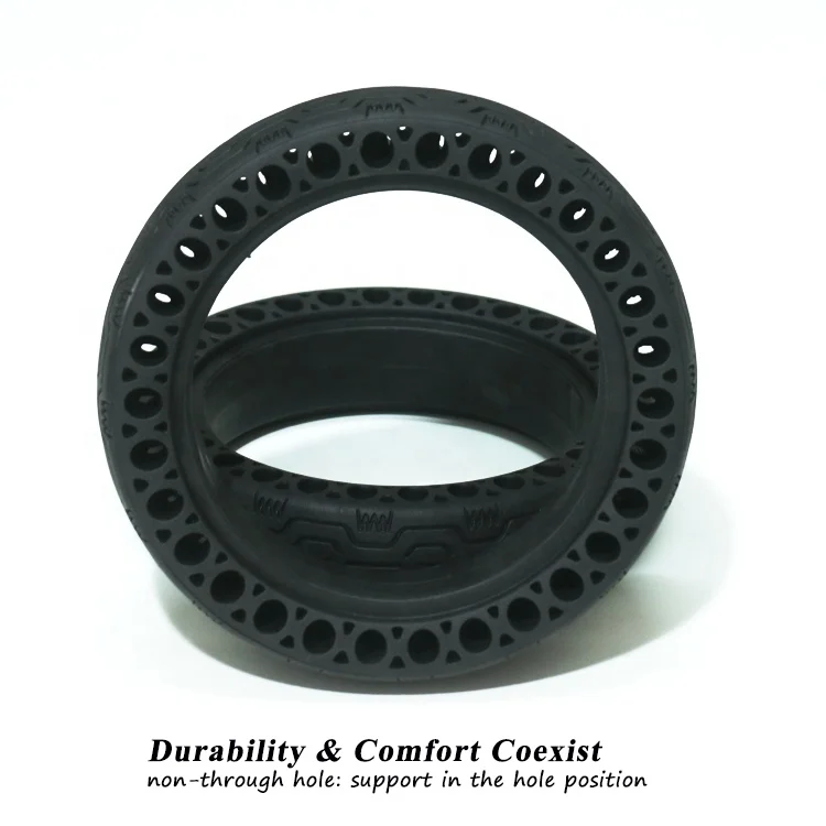 8.5 Inch Anti-Explosion Tire Damping Solid Tyre Non-Pneumatic Anti-Explosion Tubeless Solid Tyre for Xiaomi M365 Scooter