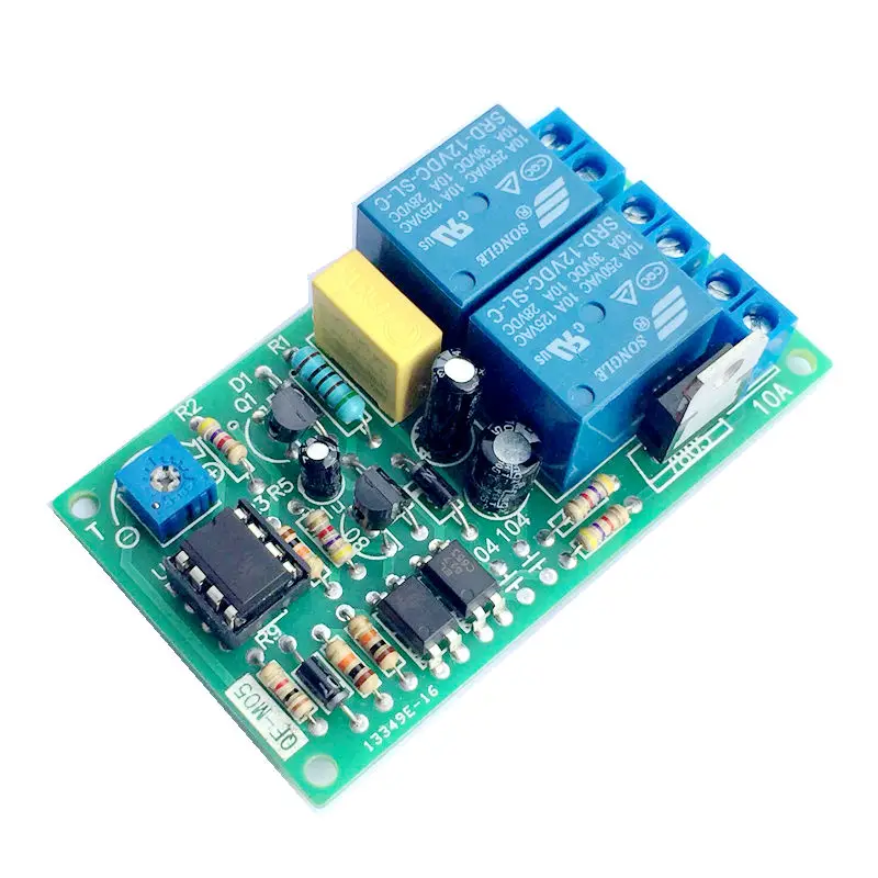 Positive and reverse control module motor positive and reverse with timeout stop 6V/12V/24V 10A 0-10 minutes  adjustable delay