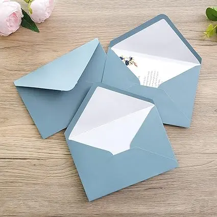 custom luxury envelope thank you card with envelope letter envelopes for weeding invitation party thank you cards business cards