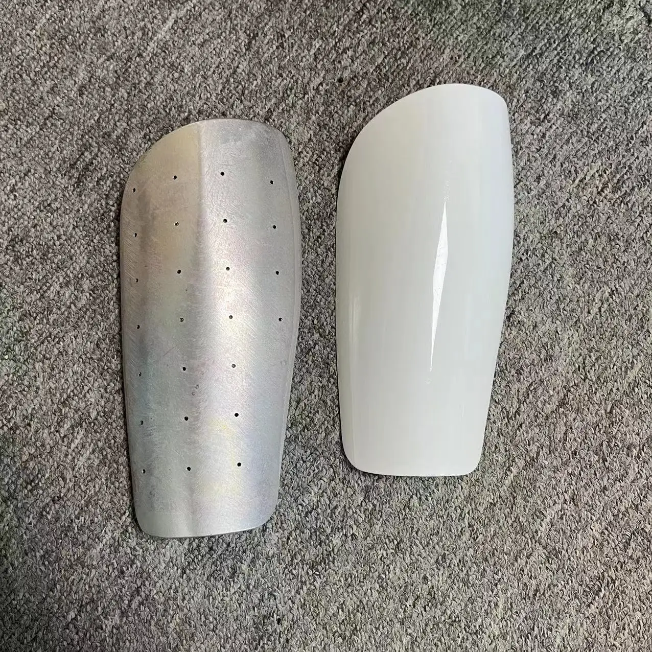 Printing Molds for 3D Blank Sublimation Printing Plastic Shin Guards Soccer Protect Pads For Football Running Training