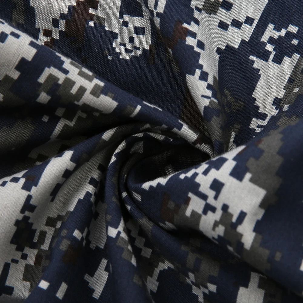 XINXING Custom CAMO Suit Deep Blue Urban Digital Camouflage Sierra Leone ACU Tactical Combat Uniform