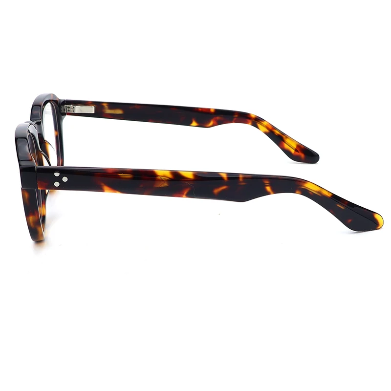 Glasses Manufacture  Fashion Handmade Custom Logo Clear Lenses Acetate Glasses Optical Frames Brand Luxury Eyewear