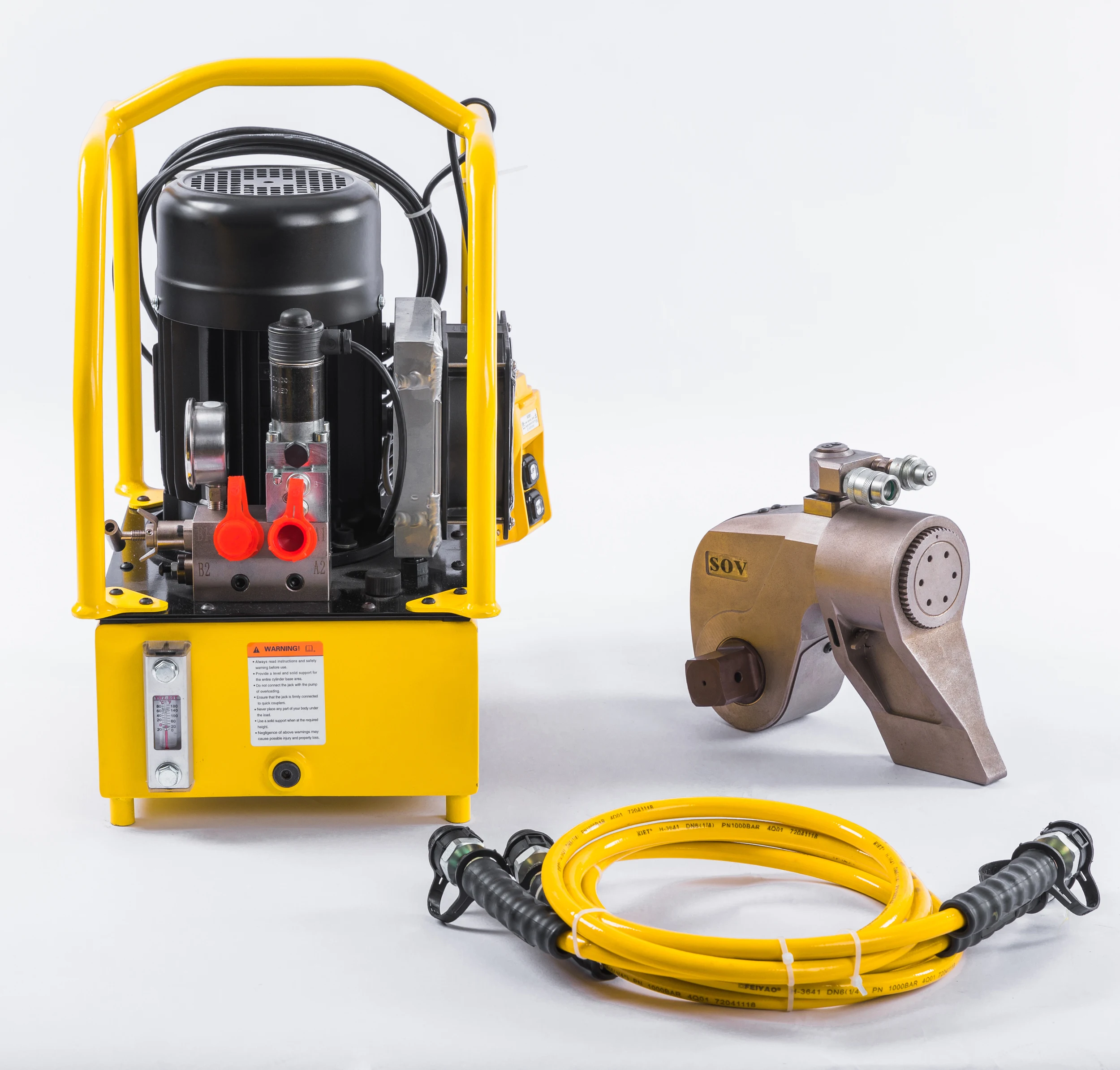 Гидравлический ключ с квадратным приводом из стального материала 2 1/2 дюйма