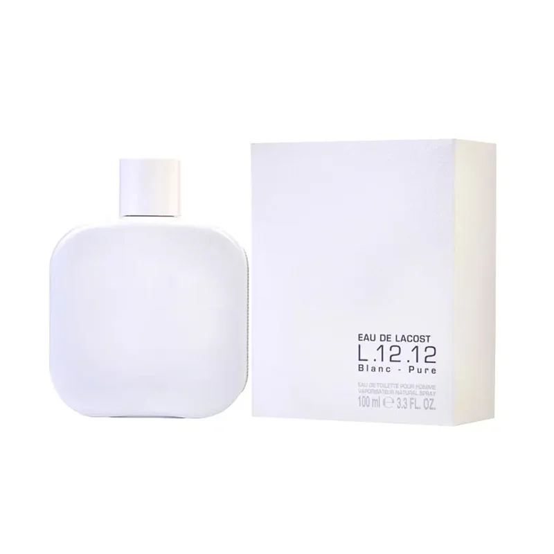White 100Ml Men Perfume Eau De Parfum Cologne Body Spray Woody Fougere Fragrance Hot Brand Perfumes High Quality Fast Delivery