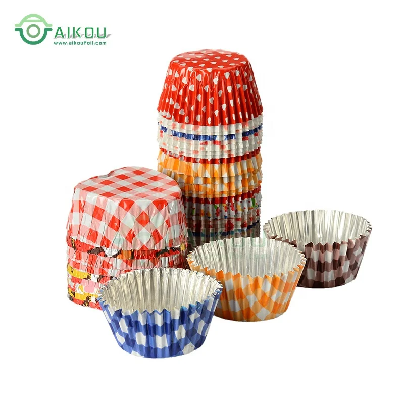 high-end mini baking tins cake liner baking cup aluminum bakeware foil liners cake baking dishes & pans au gratin dishes