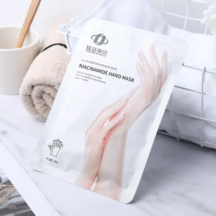 Spot customization Exfoliating Hand Mask Paraben-Free Moisturizing Disposable Niacinamide Whitening Hand Mask