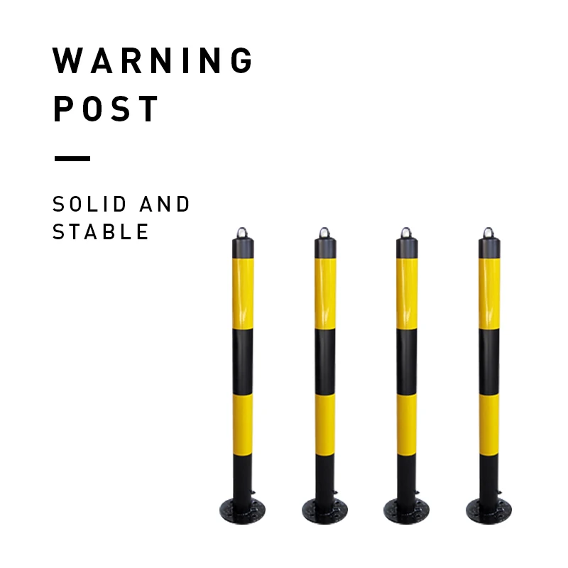 Outdoor Removable Steel Warning Bollard Traffic Security Crowd Road Barrier Posts