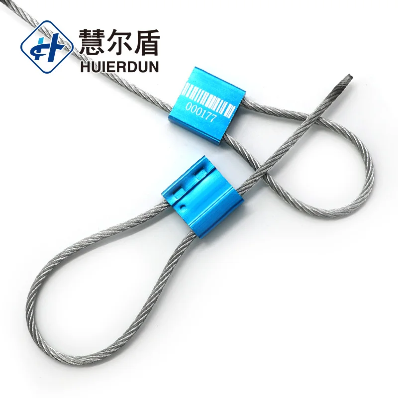 HED-CS102 	one-time use cable wire lead seal heavy duty cargo cable seal high-grade quality cable seal