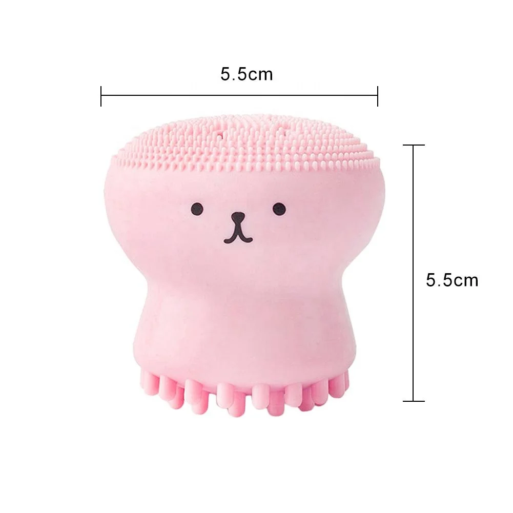 Food Grade Mini Silicone Facial Cleansing Brush