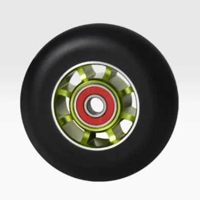 Factory Sale OEM high rebound PU casting wheels 80mm 84mm 608 bearings suitcase wheel inline alloy wheels 80mm