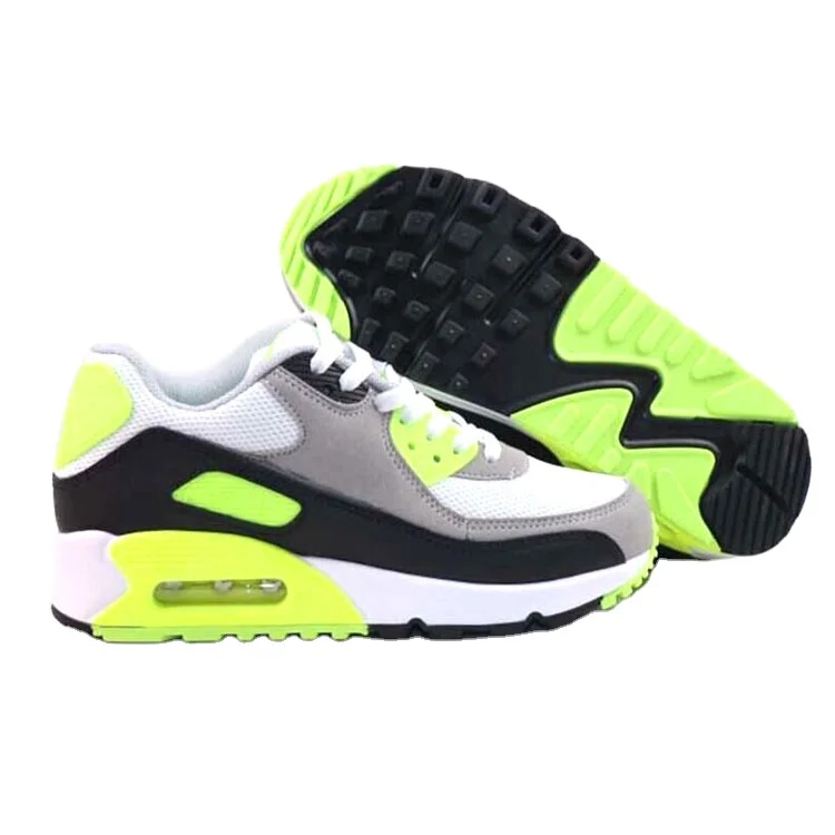 
DHL Free Shipping With Logo Men Sport Casual Running Shoes Comfortable Ladies Air 90 Max Cushion Shoes Sneakers With BOX 