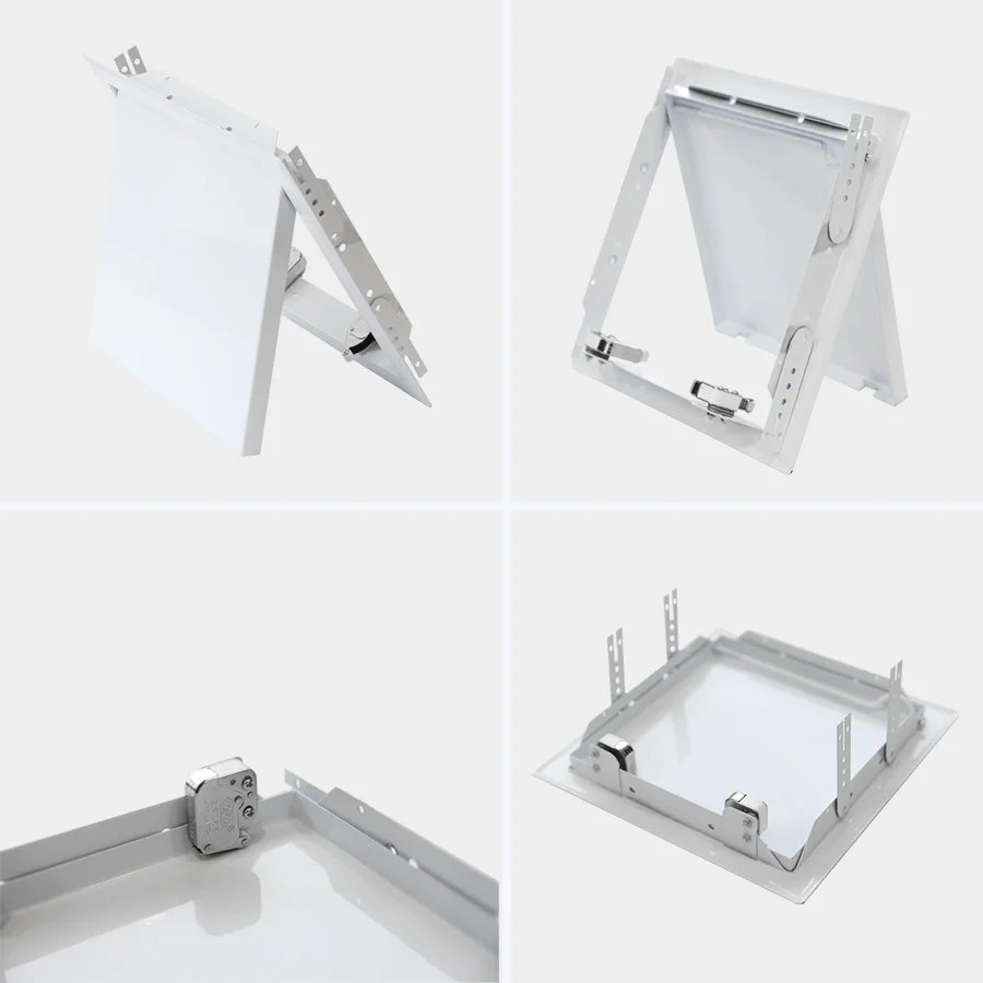 Shunshi Steel Access Panel With Flange Frame 300x300 400x400 500x500