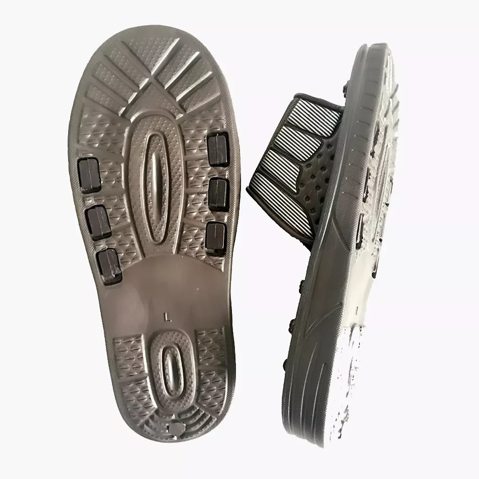 Wholesale Women Men Non Slip Comfortable Health Care PVC Washroom Bathroom Acupuncture Acupressure Foot Massage Slippers