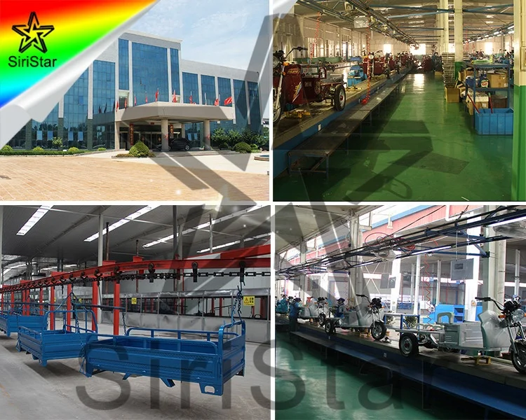 3 Wheel Motorized Passenger Tricycle with Closed Body Five Passenger Seats