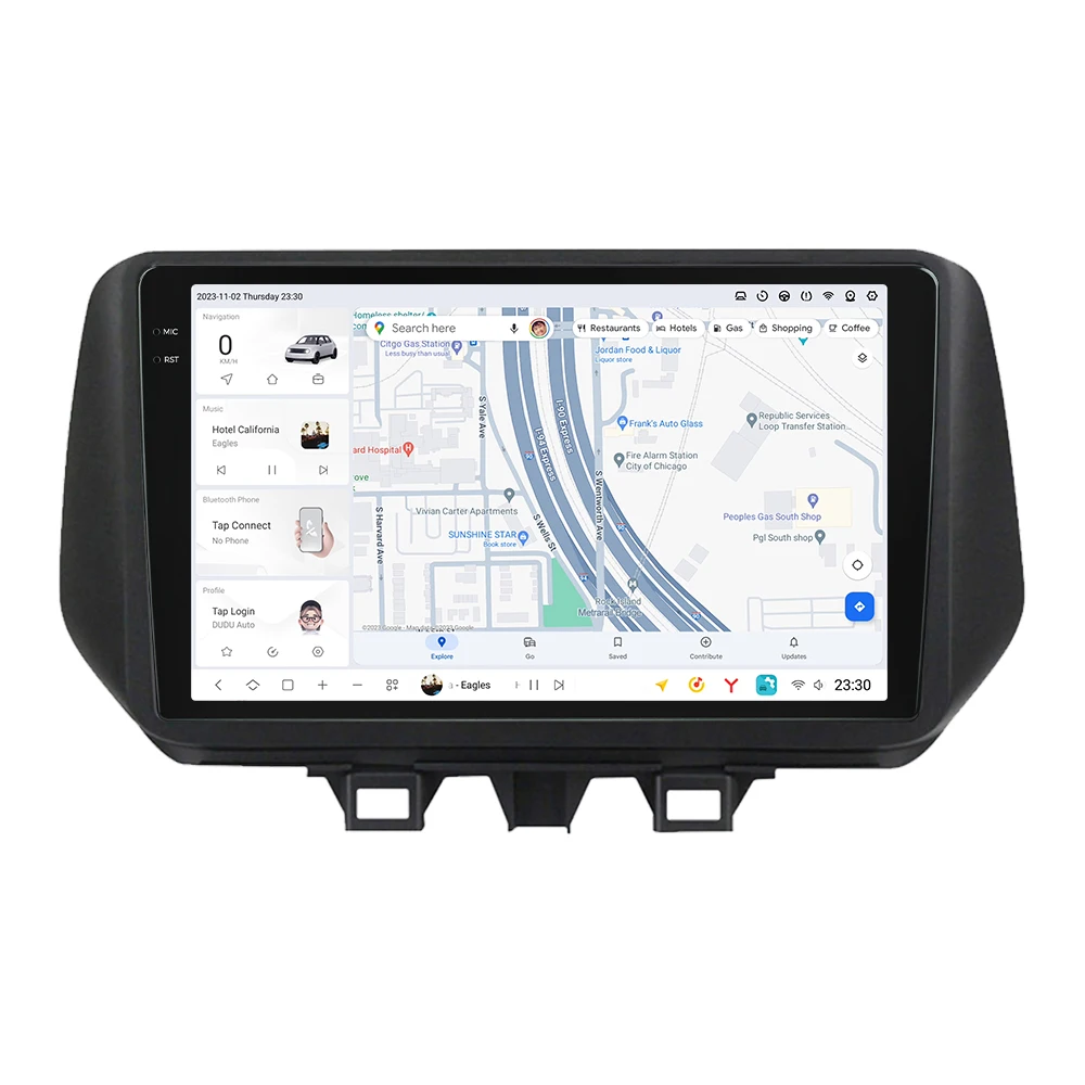 DUDU7 UIS7870 Android 13 Автомагнитола 2din 12G+512G Навигация GPS Мультимедиа Видеоплеер Для Хендай Туссон 2017 - 2021