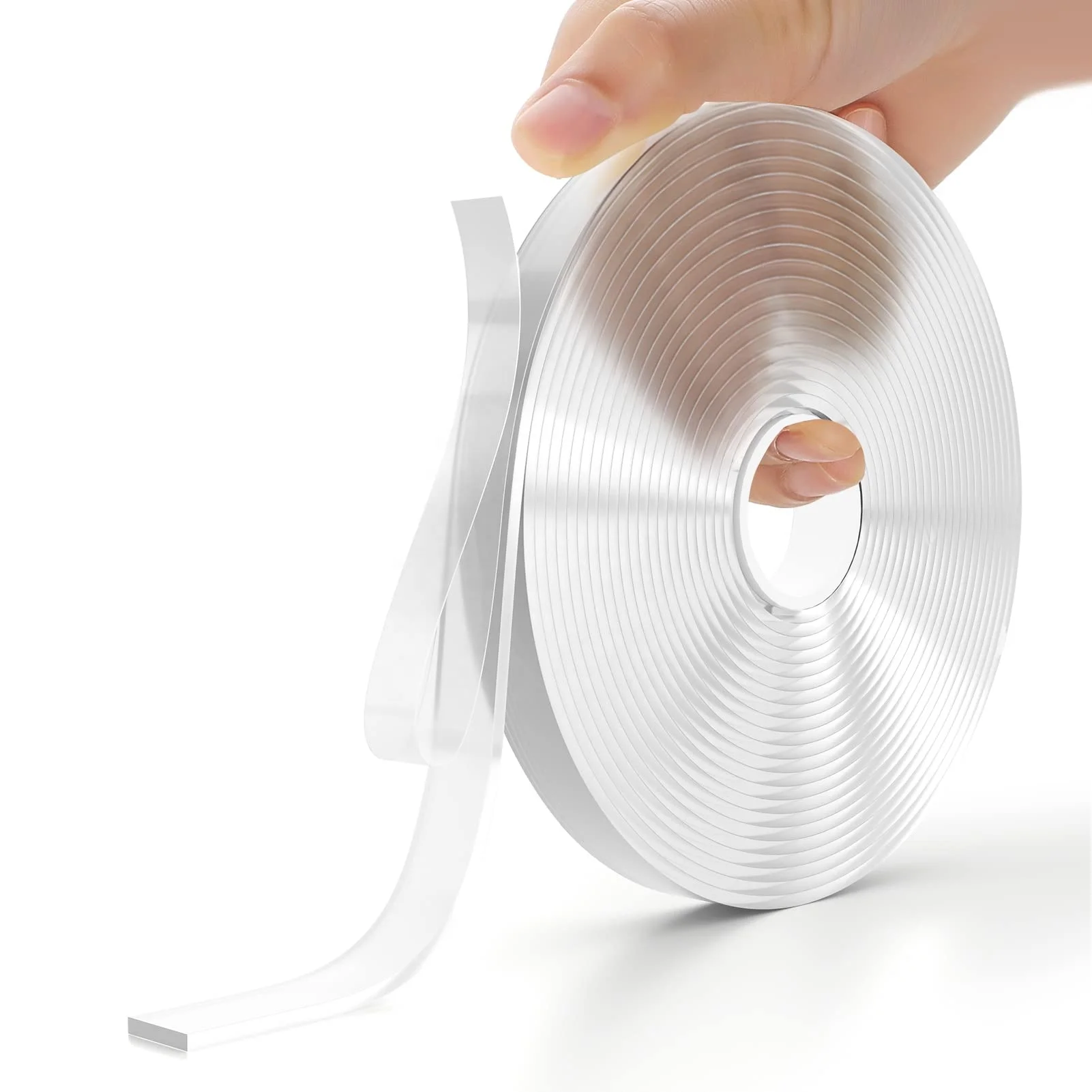Strong Picture Hanging Strips No Damage Wall Sticky Gel for Poster Photo Mirror Carpet Nano Clear Double Sided Adhesive Tape