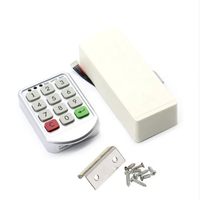 Electronic Keypad Cabinet Lock Digital Safe Password Locker Lock for Sauna Gym Locker