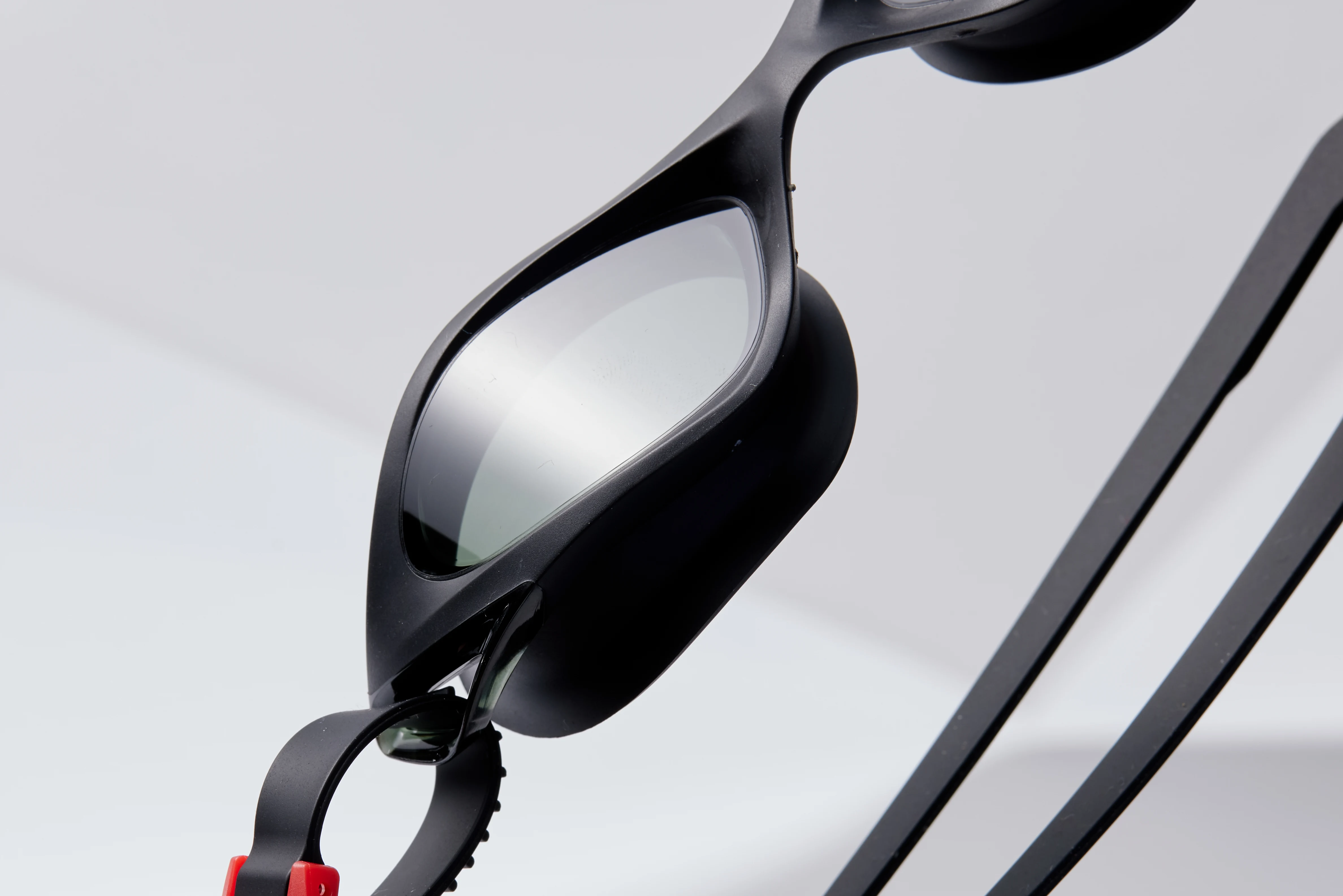 Wholesale Anti-Fog Swimming Flux Mirrored Coating Longsail Splash Tyr Swim Goggle With Nose Cover