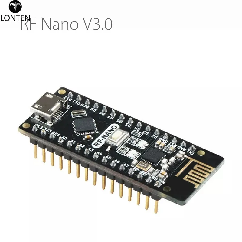 RF Nano V3.0 Micro USB модуль ATmega328P QFN32 5V 16M CH340 встроенный NRF24l01 + 2 4G беспроводной Imme