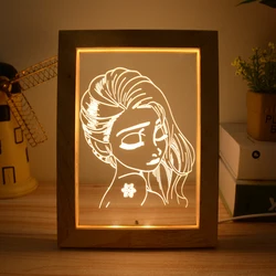 High quality best price Square acrylic Led Shadow Box 3D Wall Art picture frame with light