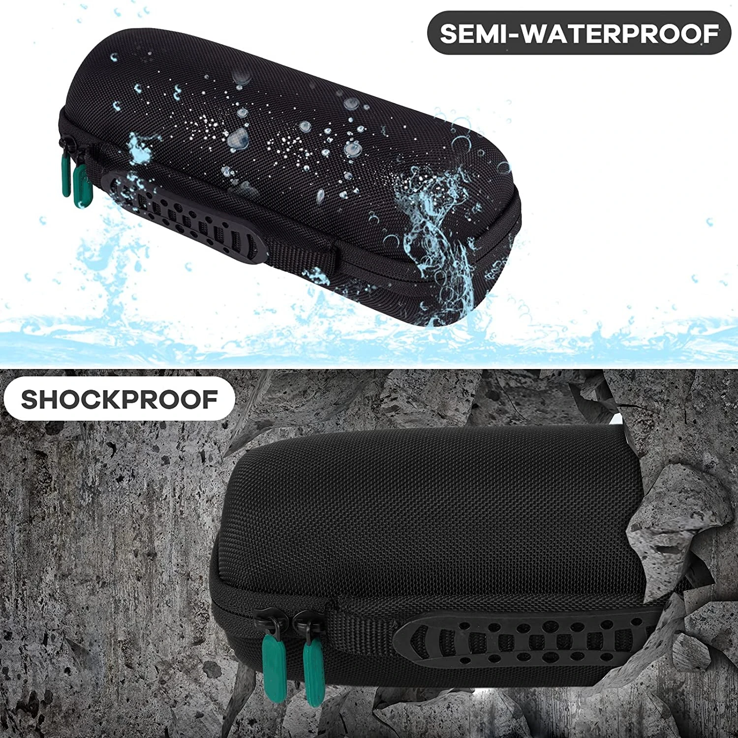 Factory directly sell EVA case Hard  Storage Wireless Sound Carrying Case blue tooth speaker case  for Speakers Audio