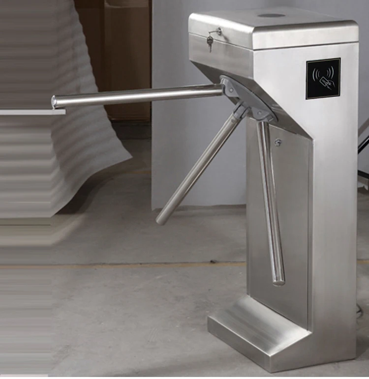 Factory Price Semi Automatic Fingerprint Double Tripod Turnstile
