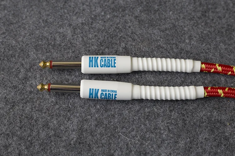 Wholesale electric guitar cable bass noise reduction audio cable speaker 6.5 cable