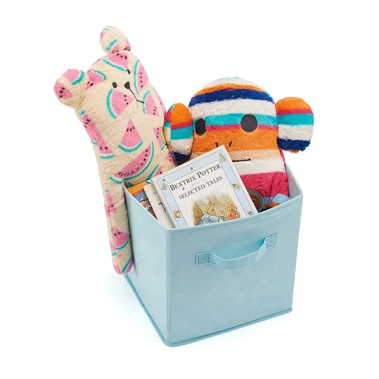 Assorted Colors Storage Bins, Containers, Boxes, Baskets Fabric Foldable Storage Cubes without lid for Household Organization