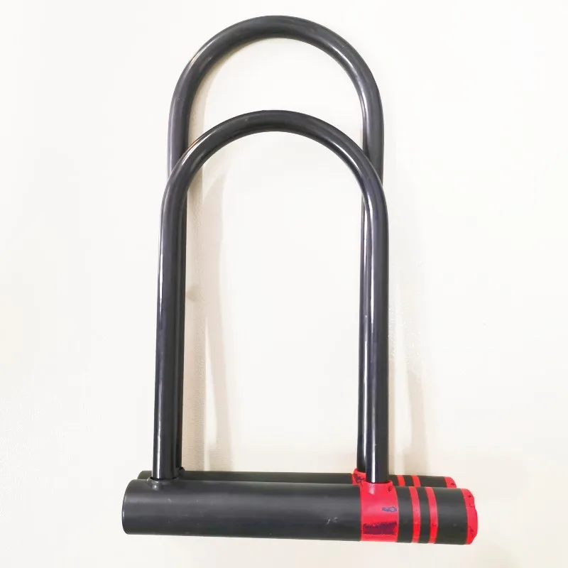 Steel Public Waterproof Security Anti Ttheft Bicycle Accessories U PVC Cable Ring Lock