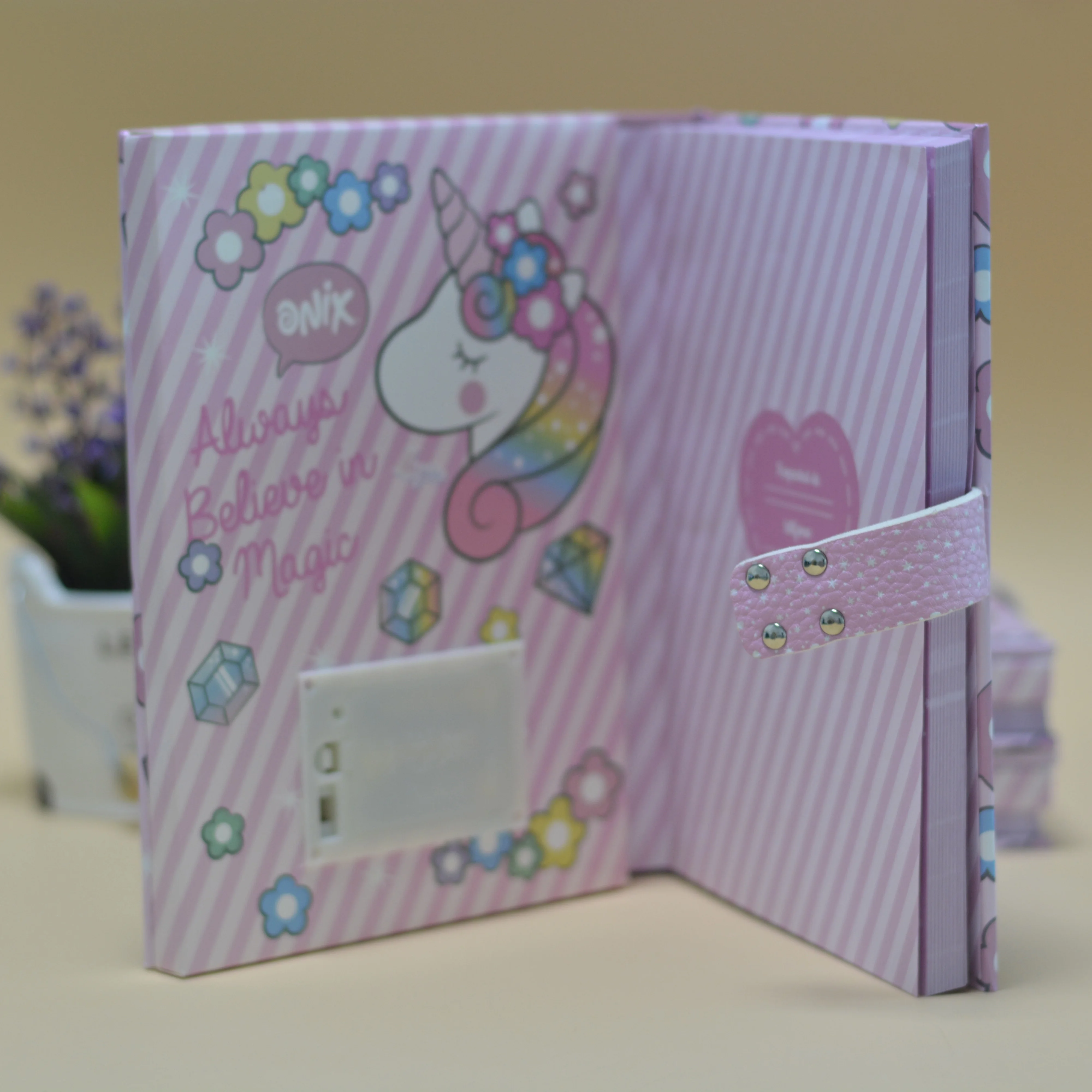 travel diary notebook  printing with code