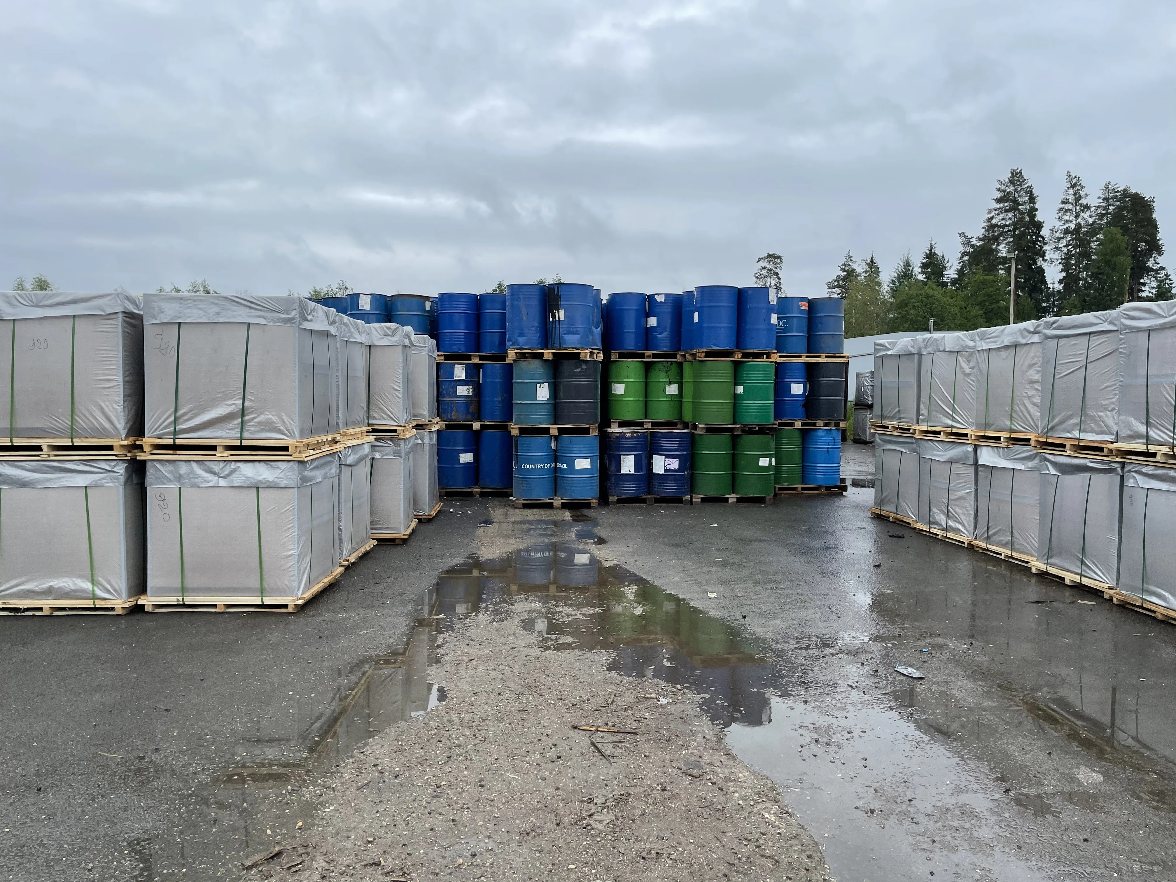  Стальной барабан асфальтовый битум оптом русский полимерный модифицированный в бочке «Bitunova»