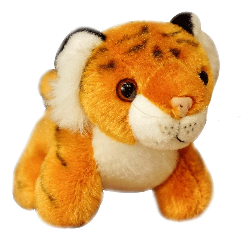 Key chain plush toy animal backpack accessories plush tiger keychain