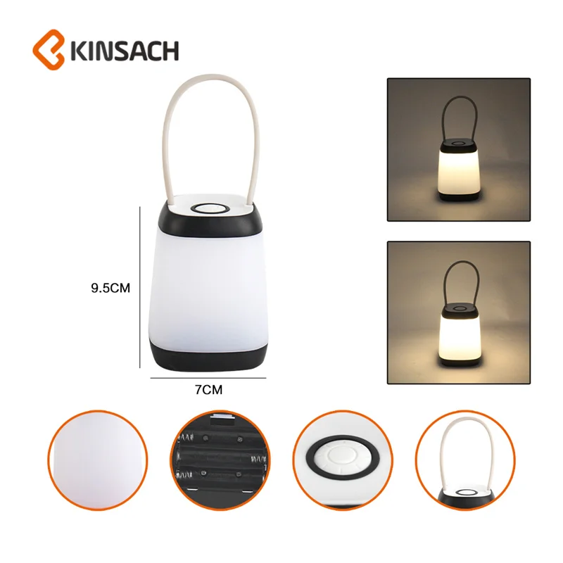2024 Latest Promotion Price Camp Light Multifunctional Weak - Medium - Strong Yellow Light Portable Camping Lamp