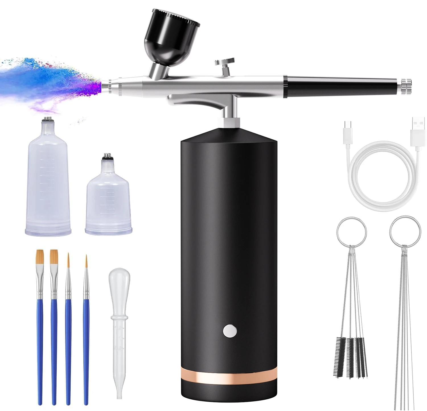 Novelty 2024 Wholesale Barber Supplies Air Brush Machine Spray Tan Machine Professional Airbrush Kit