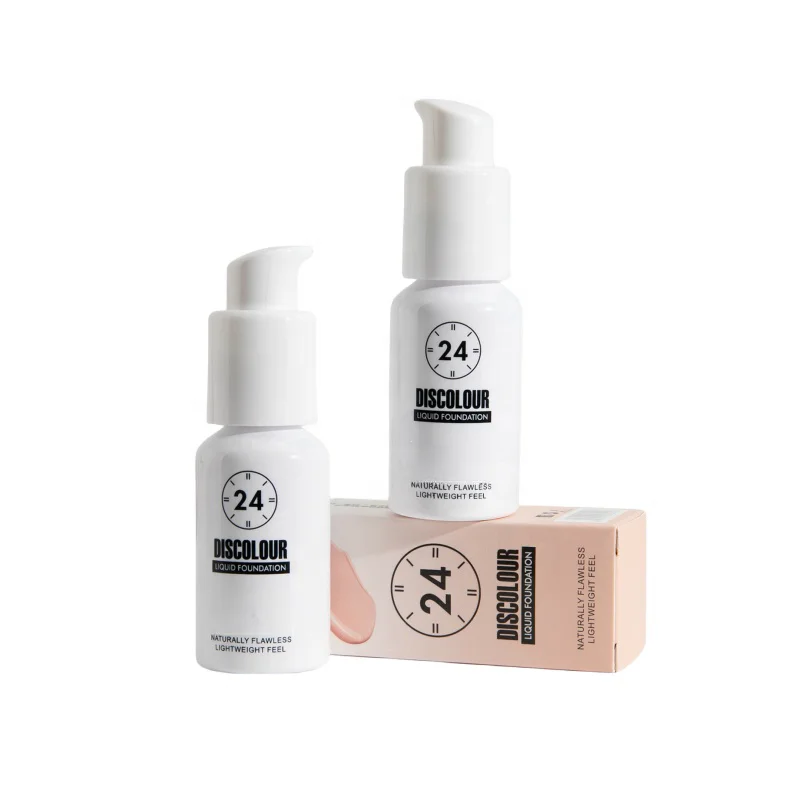 High Quality Warm Skin Color Changing Foundation Full Coverage Oil Control Waterproof Private Label Lady Based Makeup Cosmetics