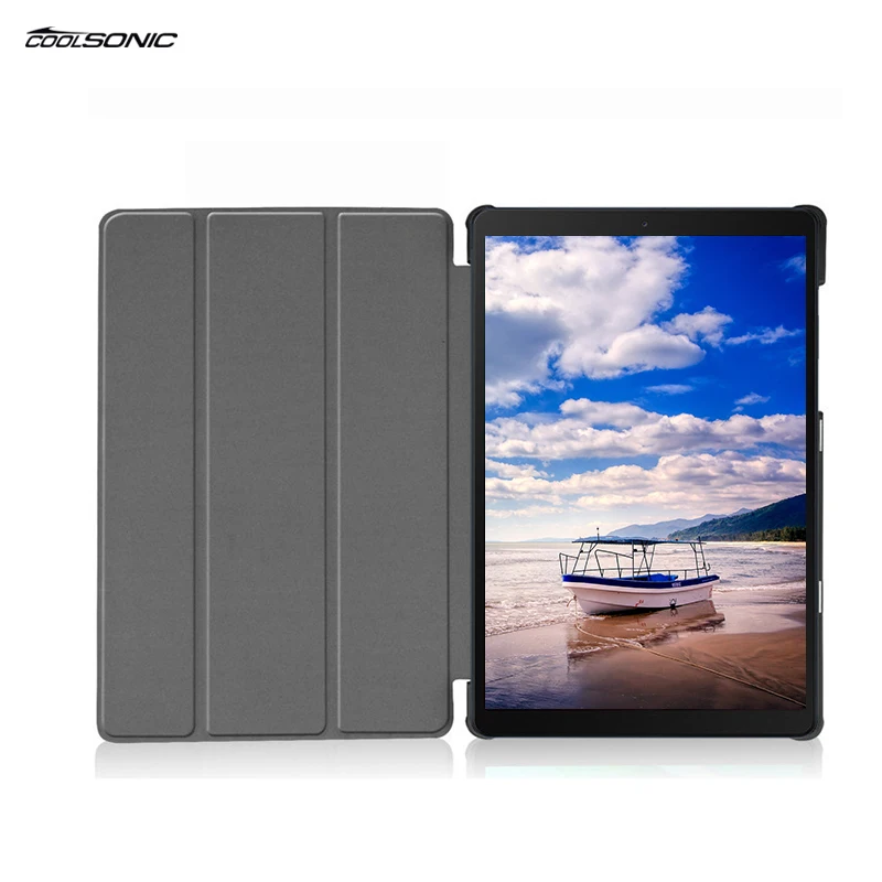 Чехол для планшета из ПУ кожи samsung Galaxy Tab A7 10 4 дюйма T500 T505 кожаный чехол тройного сложения Samsung