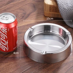 Customized Classical Cigarette Ashtray Waterproof Portable Pocket Ashtray Stainless Steel Ashtray