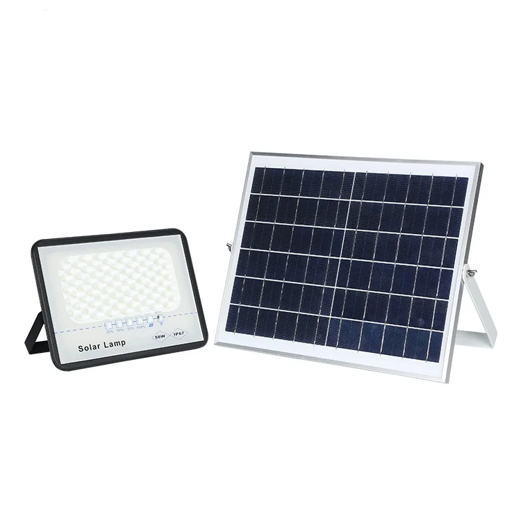 High lumens bridgelux die cast aluminum outdoor waterproof IP67 50w 100w 200w 300w solar led floodlight
