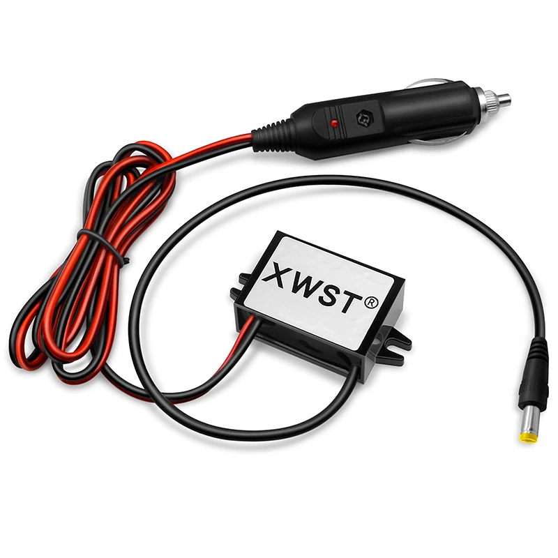 XWST DC DC Converter 24V to 12V 1-5A Car Power USB Output Power Adapter DC Port Car Cigar Lighter Port
