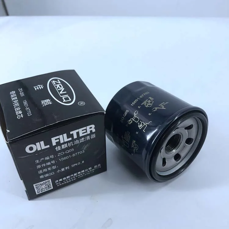  Автозапчасти для автомобильного двигателя масляный фильтр модели ZO-Q05 OEM 15601-87703 CHANGAN CHANGHE IDEAL CHERY DAEWOO