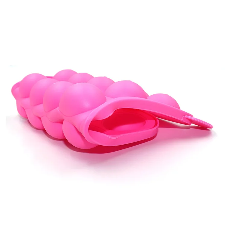 WH56 Silicone Round Lollipop Mold 20 Holes Chocolate Moulds Candy Maker Pop Lollipop Molds Cake Mould Baking Cake Mold