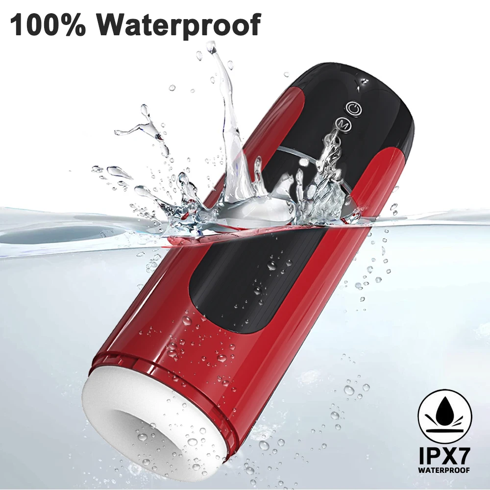 Electric Realistic Pussy Automatic Deep Sucking Male Masturbator Cup Penis Sucking Vibrator Massager Male Masturbator Machine